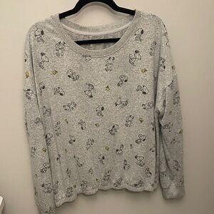 Peanuts snoopy sleepwear top